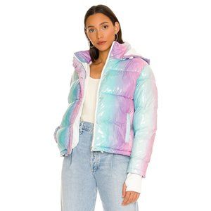 BEACH RIOT Puffer Coat in Pastel Small